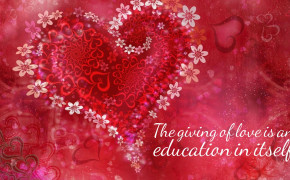 Giving Of Love Is An Education Quotes Wallpaper 10638