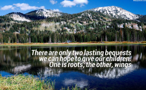 Hope To Give Our Children Quotes Wallpaper 10665