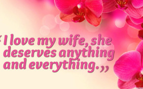 I Love My Wife Quotes Wallpaper 10673