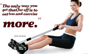 Exercise Quotes Wallpaper 10585
