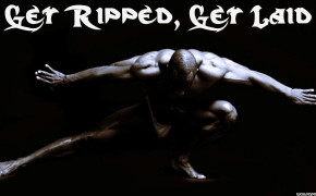 Gym Get Ripped, Get Laid Quotes Wallpaper 10643