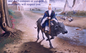 Lao Tzu Simply Yourself Quotes Wallpaper 10714