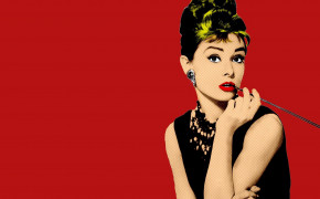 Audrey Hepburn Cute Background Wallpaper 100771