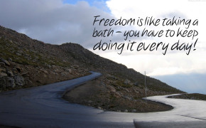 Freedom Quotes Wallpaper 10622