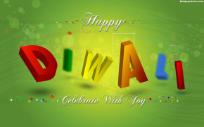 Happy Diwali Celebrating With Joy Quotes Wallpaper 10649