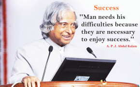Dr APJ Abdul Kalam Success Quotes Wallpaper 10570