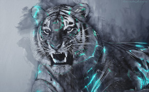 Fantasy Tiger Cool HD Desktop Wallpaper 111964