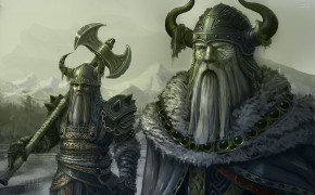 Fantasy Viking HD Desktop Wallpaper 112023