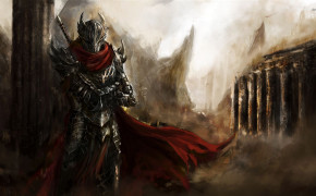 Fantasy Knight Dark Wallpaper HD 111537