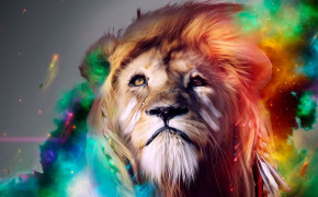 Fantasy Lion Cool Desktop Wallpaper 111581