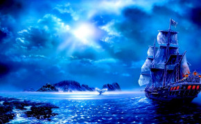 Fantasy Ocean HD Desktop Wallpaper 111701