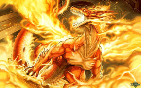 Fire Dragon Cool Background Wallpapers 112177