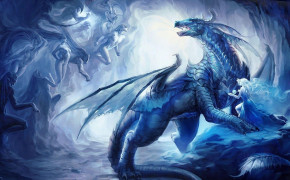 Blue Dragon Best HD Wallpaper 110615