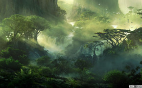 Fantasy Jungle Background Wallpaper 111487