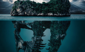 Fantasy Island Dark Desktop Wallpaper 111483