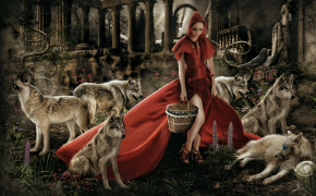 Red Riding Hood Cool Wallpaper 112640