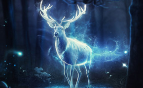 Fantasy Deer Cool Background Wallpapers 111291