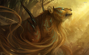 Fantasy Lion Cool Widescreen Wallpapers 111587