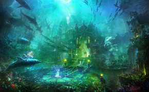 Fantasy Underwater HD Desktop Wallpaper 112002