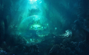 Fantasy Ocean Dark Best Wallpaper 111716