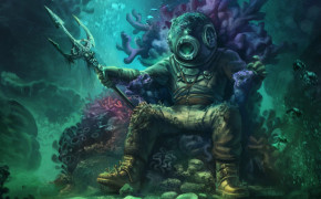 Fantasy Underwater Dark Best Wallpaper 112012