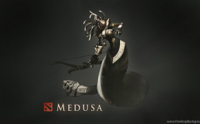 Medusa Dark Background Wallpaper 112433