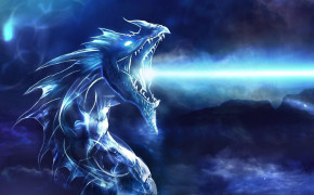 Blue Dragon HD Wallpaper 110619