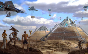 Fantasy Pyramid Cool Background Wallpapers 111829