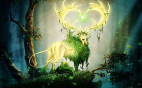 Fantasy Deer Cool HD Wallpaper 111296