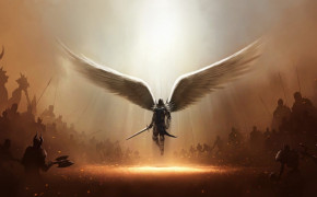 Angel Warrior Cool High Definition Wallpaper 110577