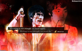 Motivational Bruce Lee Quotes Wallpaper 10795