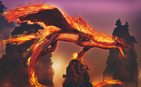 Fire Dragon HD Wallpaper 112170