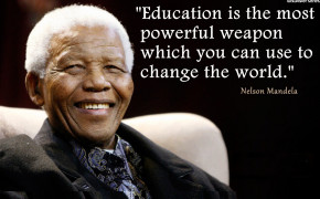 Nelson Mandela Education Quotes Wallpaper 10815