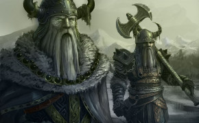 Fantasy Viking Dark Wallpaper 112040