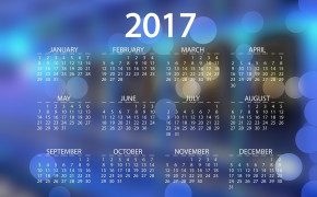 2017 Calendar High Definition Wallpaper 11170