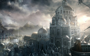 Fantasy Temple Widescreen Wallpapers 111928