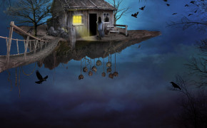 Fantasy House Dark Best Wallpaper 111457