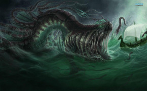 Sea Monster Wallpaper 112673