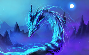 Blue Dragon Desktop Wallpaper 110617