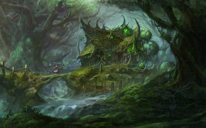 Fantasy Forest Widescreen Wallpapers 111356