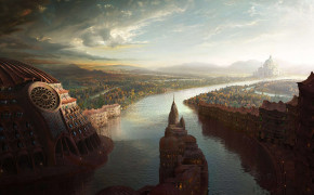 Fantasy Landscape Cool Background HD Wallpapers 111550