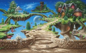 Fantasy Dream Background Wallpaper 111310
