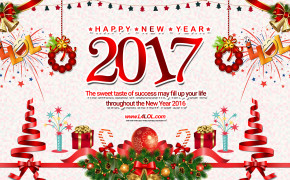 Happy New Year 2017 HD Wallpaper 11365