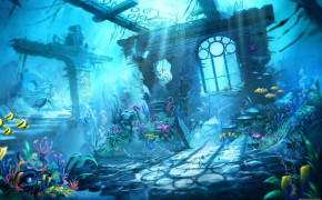 Fantasy Underwater Cool Desktop Wallpaper 112008