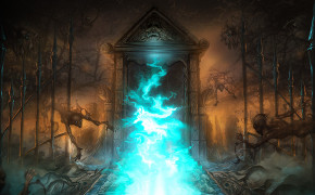 Fantasy Portal Dark High Definition Wallpaper 111815