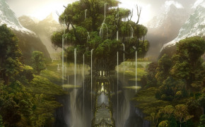 Fantasy Jungle Desktop Wallpaper 111489