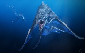 Sea Monster Cool Desktop Wallpaper 112677