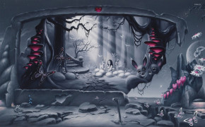 Fantasy Dream Dark Desktop Wallpaper 111325