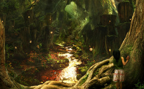 Fantasy Jungle Dark HD Wallpapers 111508