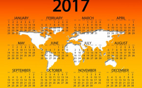 2017 Calendar Desktop Wallpaper 11167